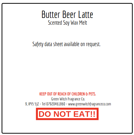 Butter Beer Latte