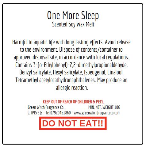 One More Sleep Soy Wax Melts