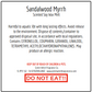 Sandalwood Myrrh